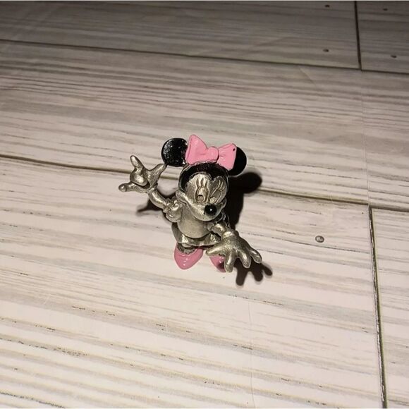 Hudson Fine Pewter Disney Minnie Mouse Playing Piano Figurine #5474 Made In USA - Picture 5 of 12